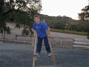 Eric stilts.jpg (20780 bytes)